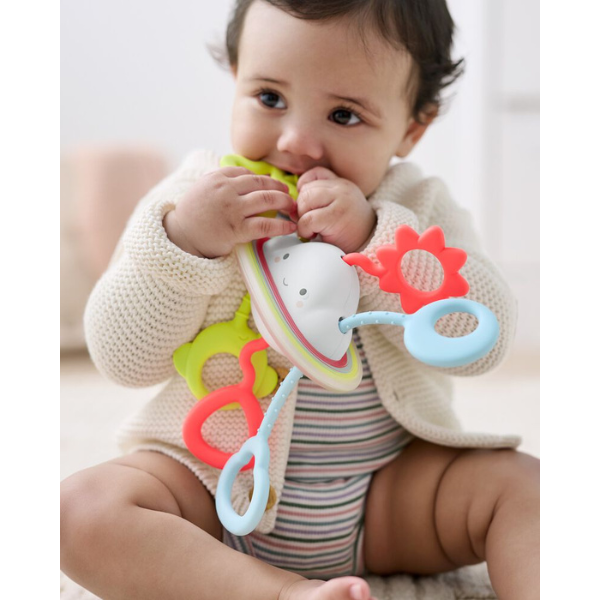 Skip Hop Baby Silver Lining Cloud Pull & Play Baby Sensory Toy