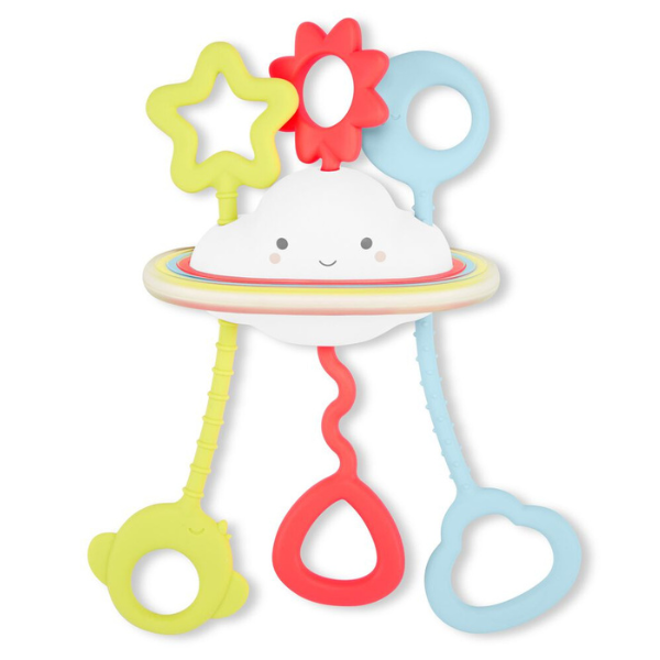 Skip Hop Baby Silver Lining Cloud Pull & Play Baby Sensory Toy