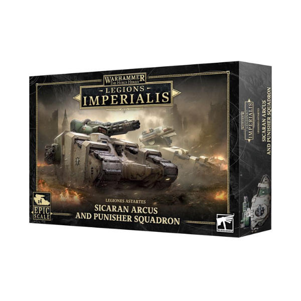 Warhammer: The Horus Heresy – Legions Imperialis – Sicaran Arcus and Punisher Squadron