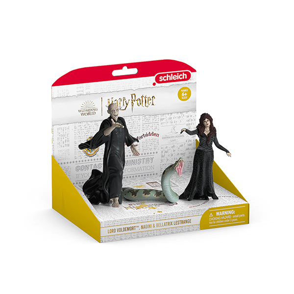 Schleich Harry Potter Voldemort, Nagini & Bellatrix