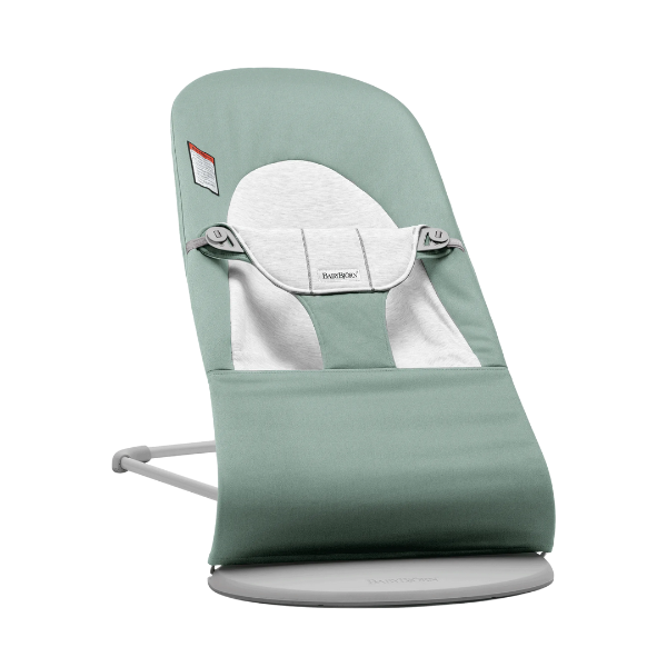 BabyBjorn - Bouncer Balance Soft - Light Sage and Grey