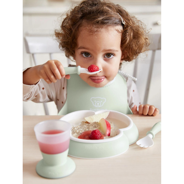 BabyBjorn Baby Dinner Set - Powder Green