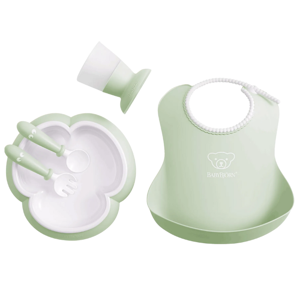 BabyBjorn Baby Dinner Set - Powder Green