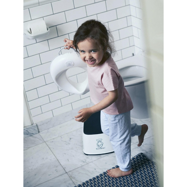 Baby Bjorn Toilet Training Seat - White/Grey