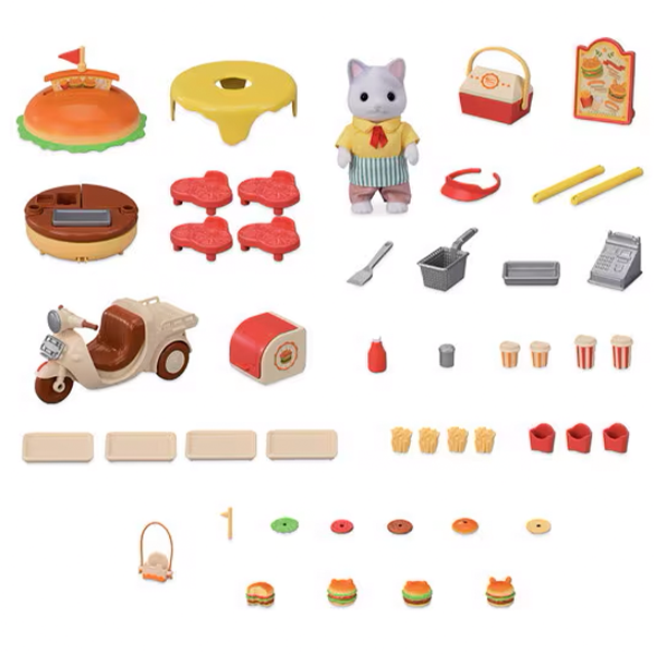 Calico Critters Hamburger Stand