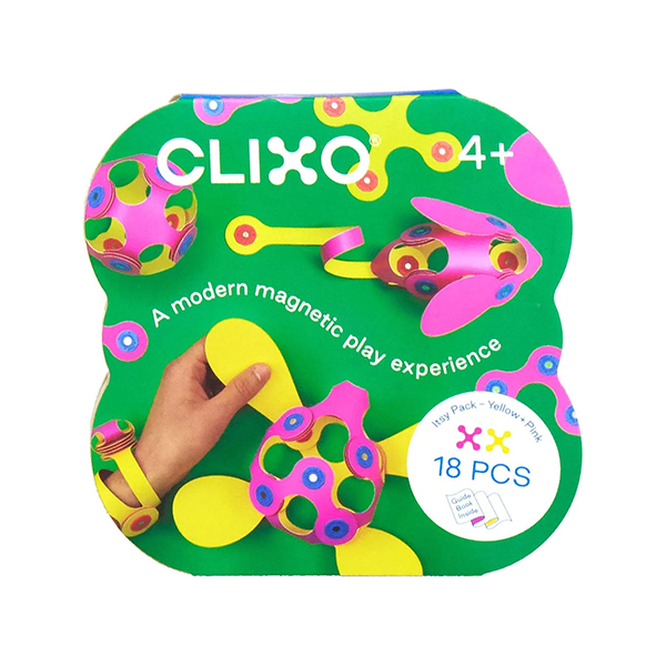 Clixo Itsy Pack - Pink/Yellow