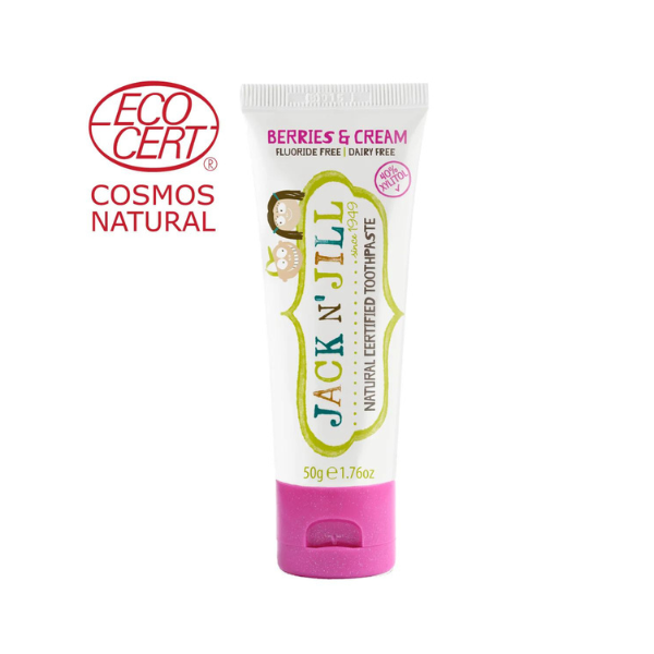 Jack N' Jill Natural Kids Toothpaste - Bubblegum