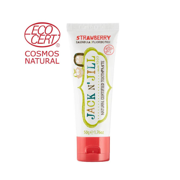 Jack N' Jill Natural Kids Toothpaste - Strawberry