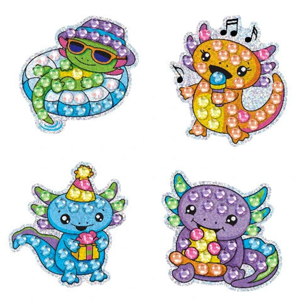 Creativity for Kids Big Gem Diamond Painting - Axolotl