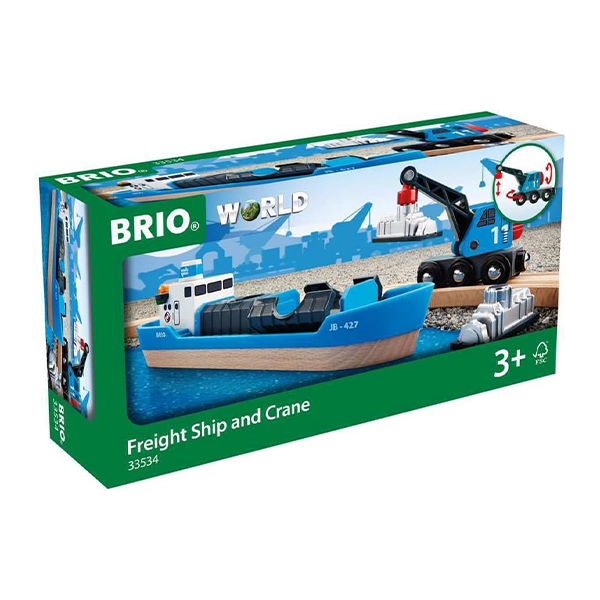 Brio Freight Ship & Crane