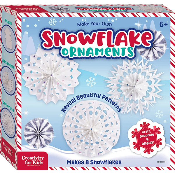 Creativity for Kids Make Your Own Snowflake Ornament Kit