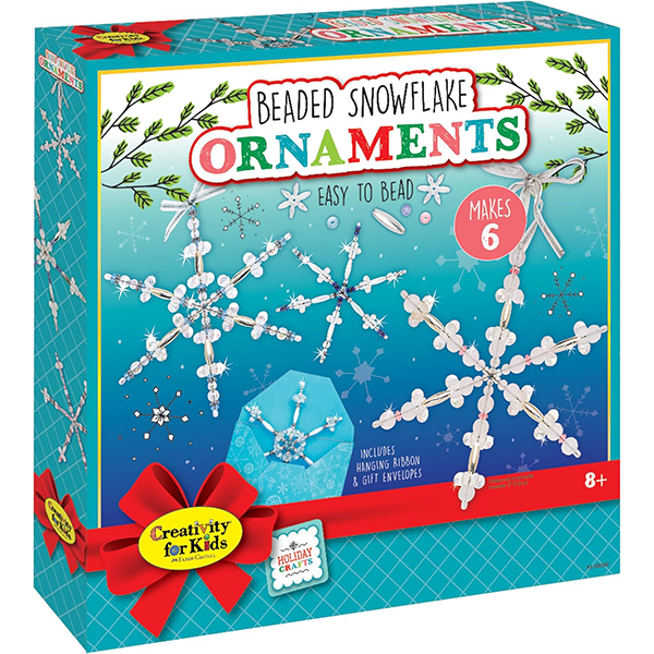 Creativity for Kids Beaded Snowflake Ornament Kit