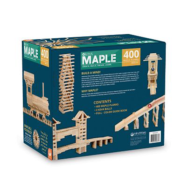 Keva Maple 400 Plank Set