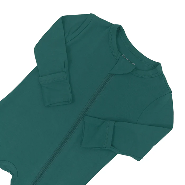 Kyte Baby Zippered Romper - Emerald (0-3 months)