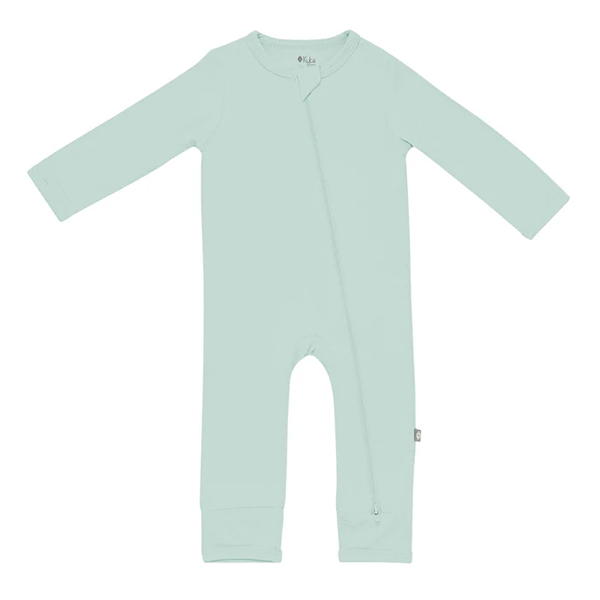 Kyte Baby Zippered Romper - Sage (0-3 months)