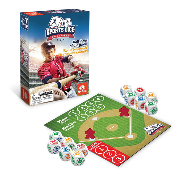 Foxmind Sports Dice - Baseball