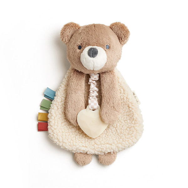 Itzy Ritzy Itzy Lovey™ Theo the Bear Plush And Teether Toy