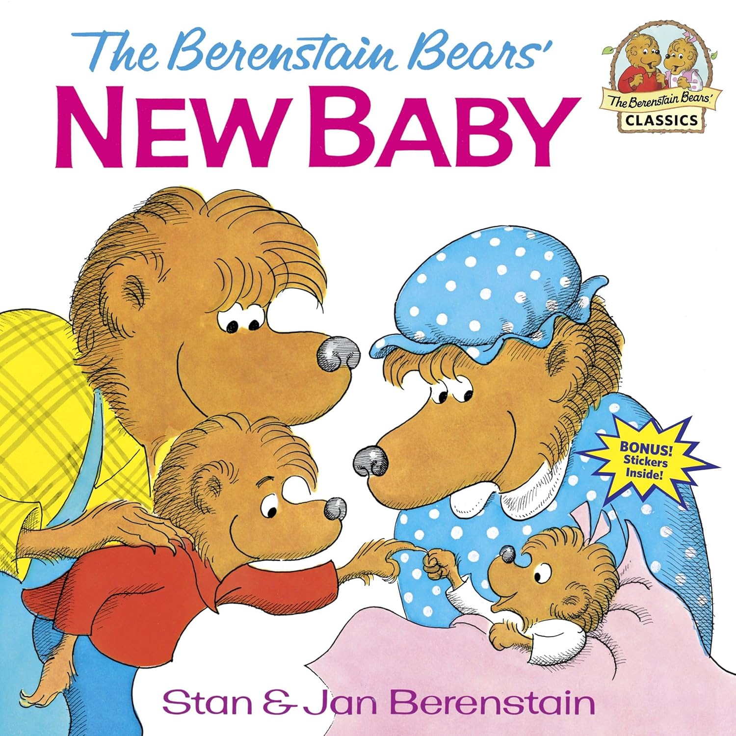 The Berenstain Bears’ New Baby Paperback Book