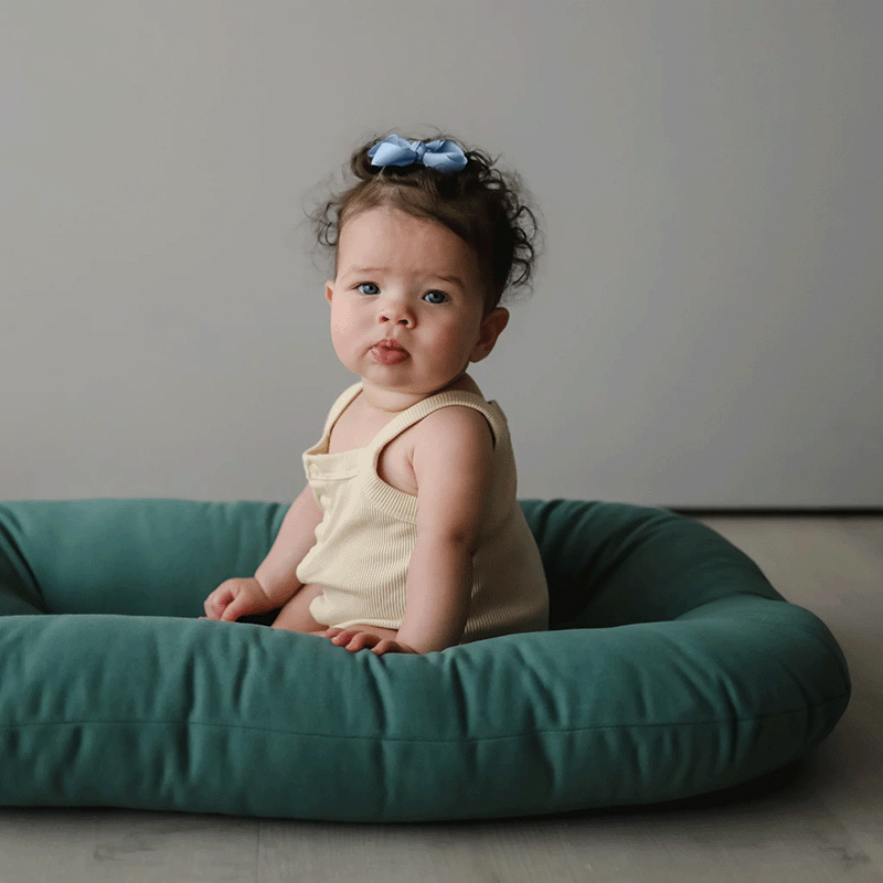 Snuggle Me Organic Infant Lounger - Moss