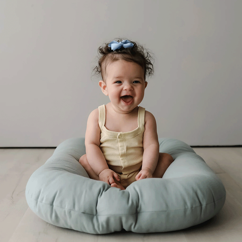 Snuggle Me Organic Infant Lounger - Slate