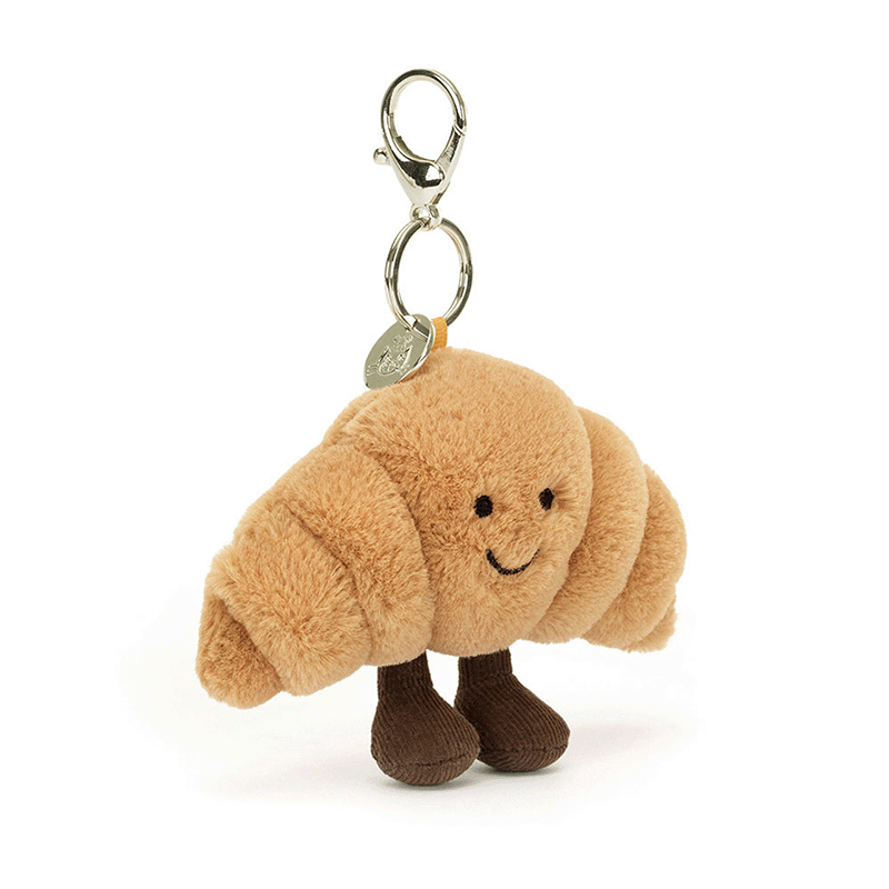 JellyCat Amuseables Croissant Bag Charm