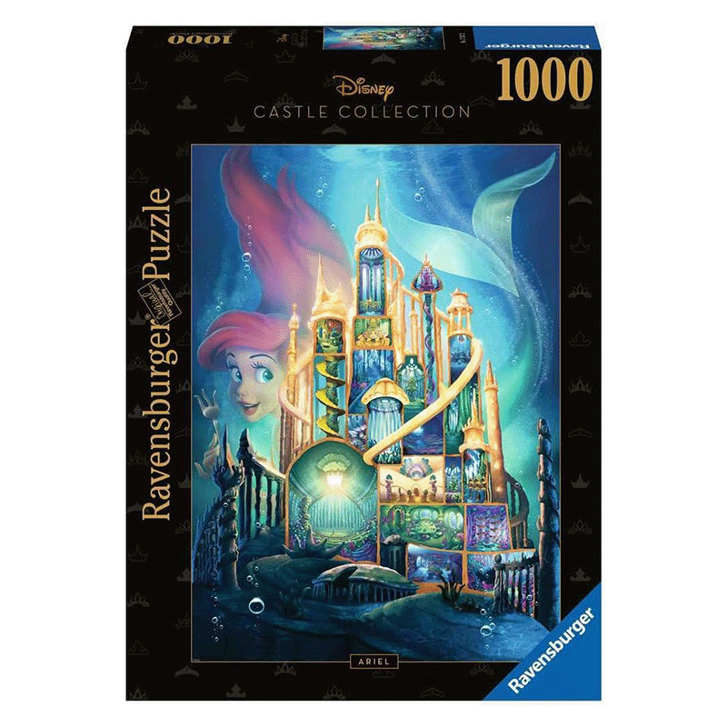 Ravensburger Disney Castles: Ariel 1000 Piece Puzzle