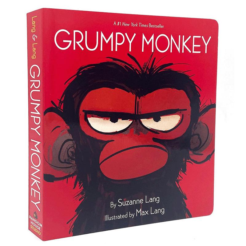 Grumpy Monkey Board Book