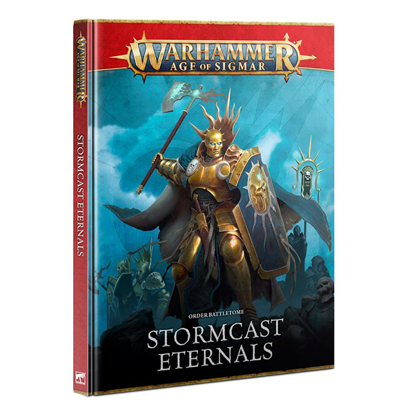 Warhammer Age of Sigmar Battletome: Stormcast Eternals Hardcover Book