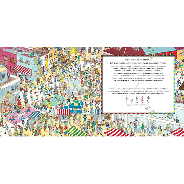 Where's Waldo? The Mighty Magical Mix-Up Hardcover Book