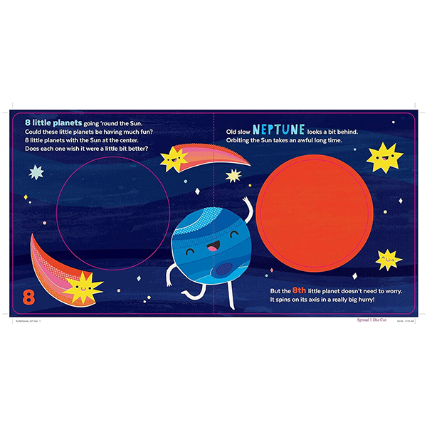 8 Little Planets Board Book