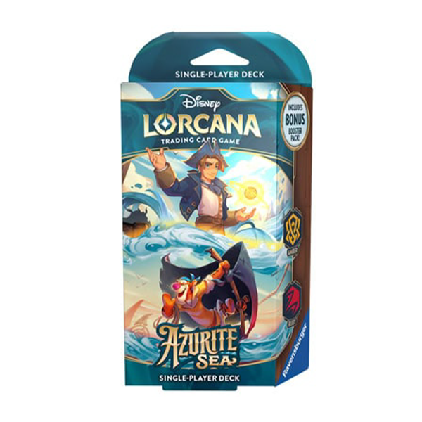 Disney Lorcana: Azurite Sea - Amber and Ruby Starter Deck