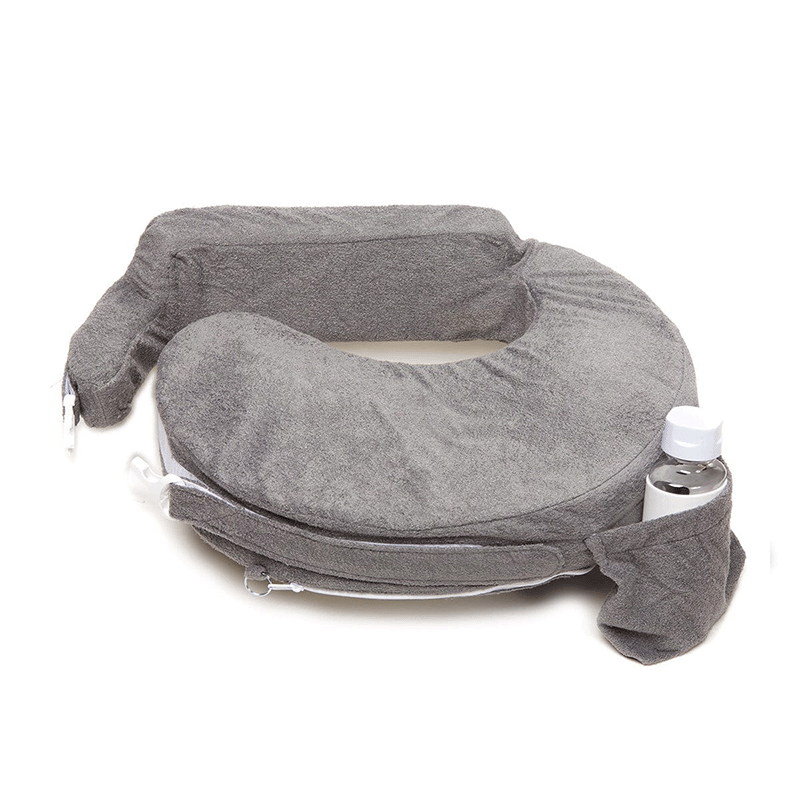 My Brest Friend Deluxe Nursing Pillow - Evening Gray