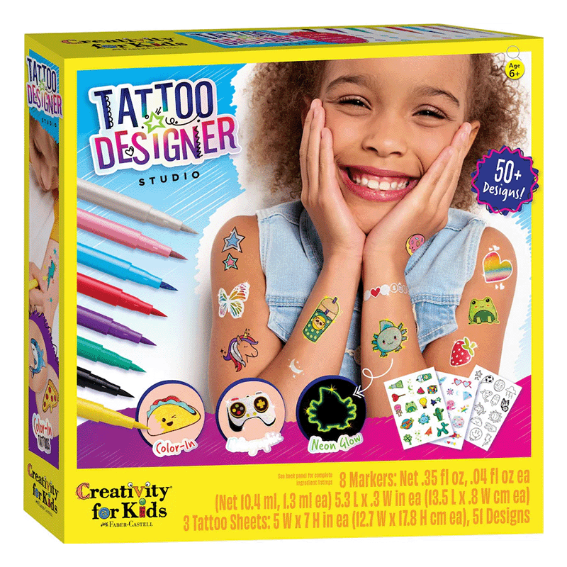 Creativity for Kids Tattoo Designer Studio