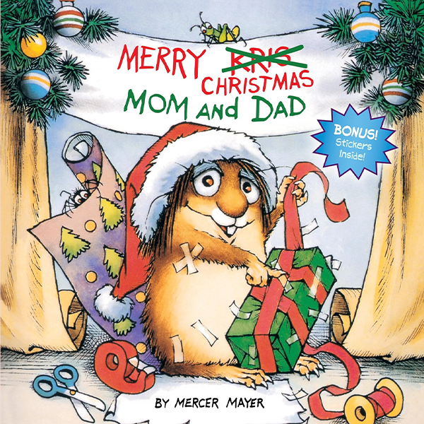 Merry Christmas Mom and Dad Board Book