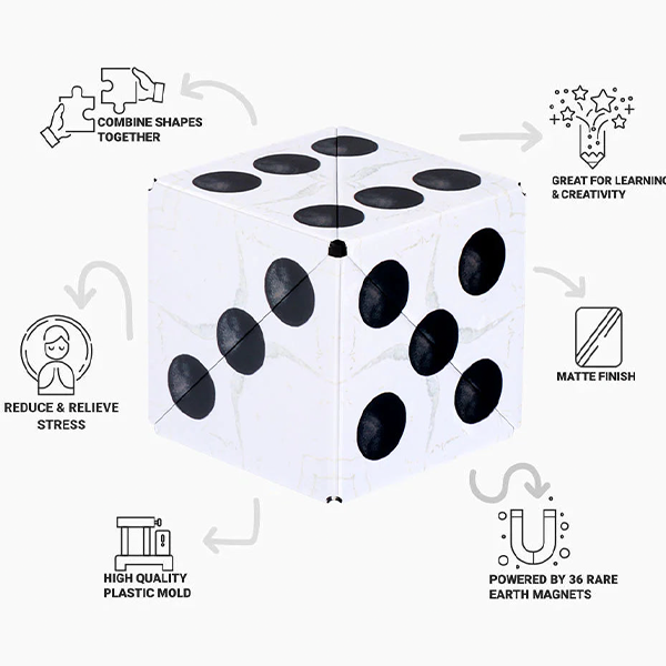 Shashibo Renaissance Dice Collection Shape Shifting Box Puzzle