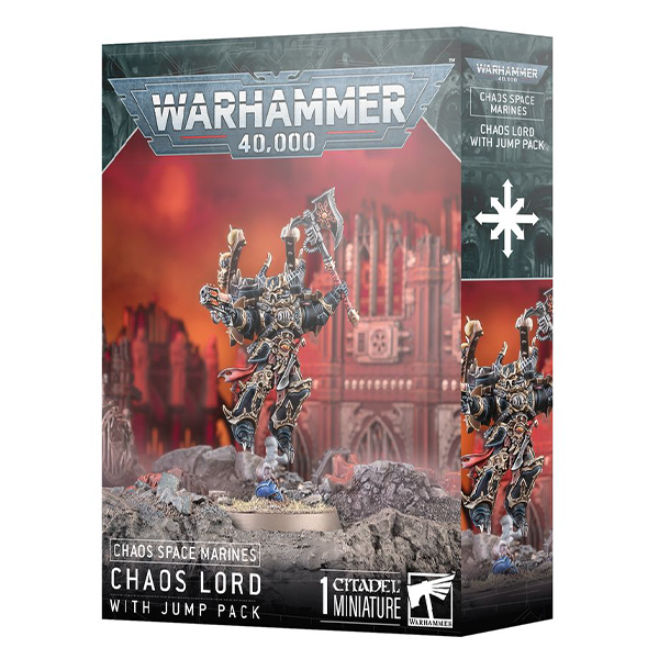 Warhammer 40,000: Chaos Space Marines - Chaos Lord with Jump Pack