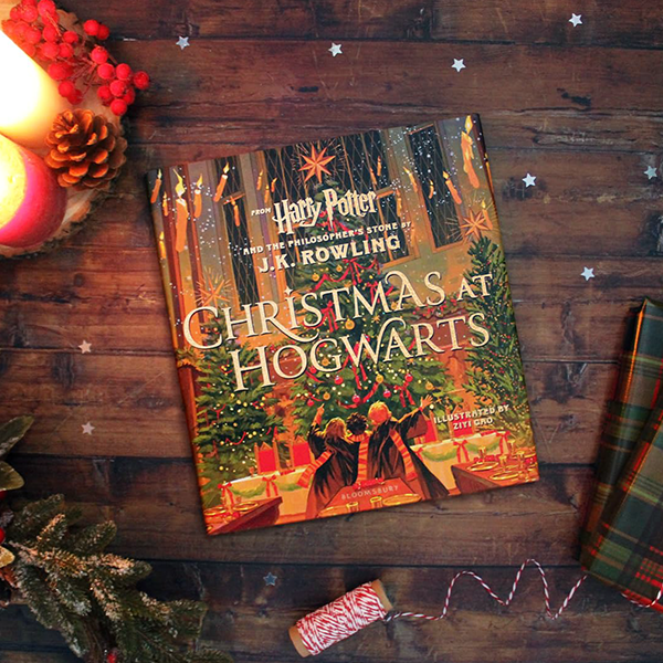 Christmas At Hogwarts Hardcover Book