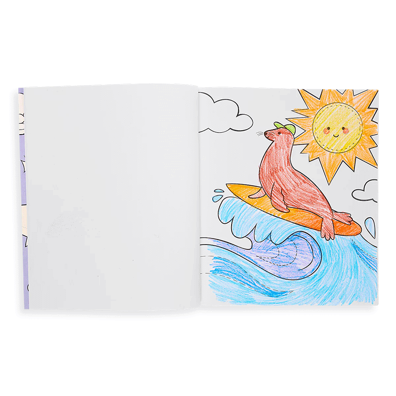 Ooly Color-in' Book: Outrageous Ocean Colouring Book