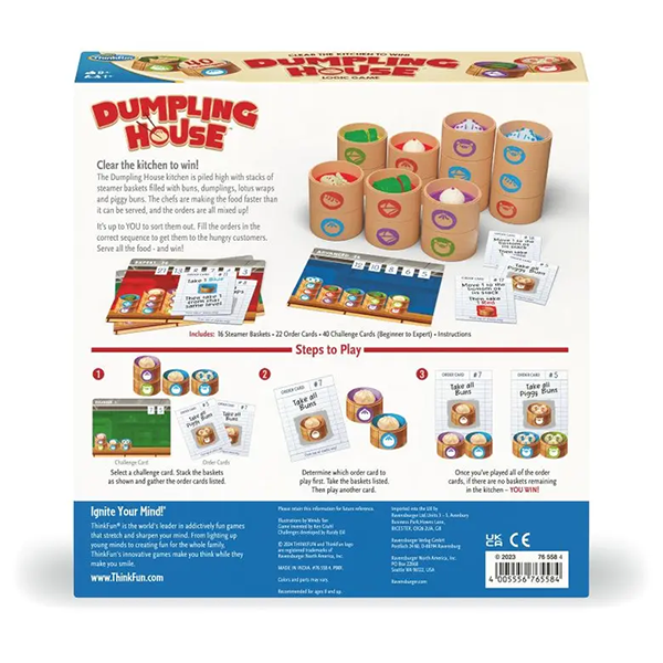 ThinkFun Dumpling House Puzzle Game