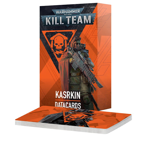 Warhammer 40,000 Kill Team: Kasrkin Data Cards (English)