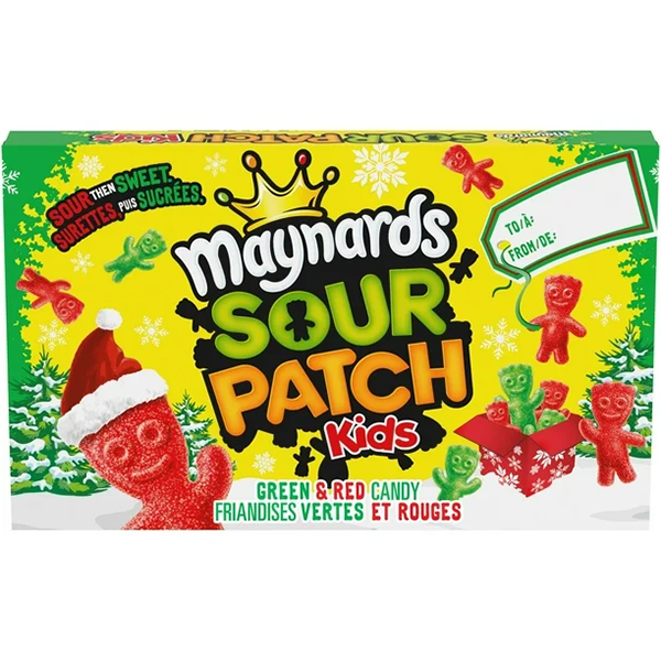 Maynards Sour Patch Kids: Red & Green Candy Box (100g)