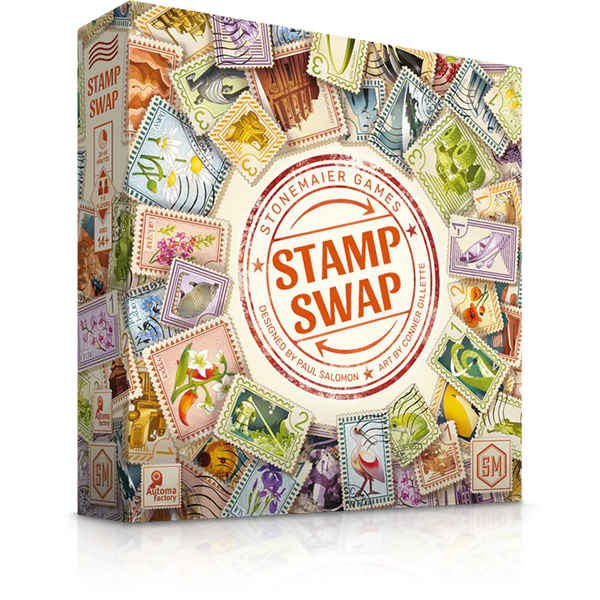 Stonemaier Stamp Swap Board Game