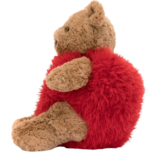 Jellycat Bartholomew Heartthrob Bear