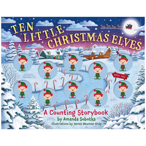 Ten Little Christmas Elves Book