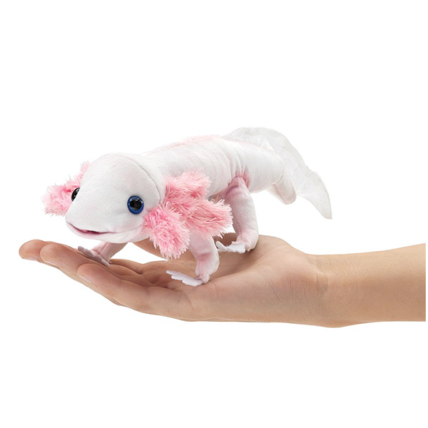 Folkmanis Puppets - White Axolotl