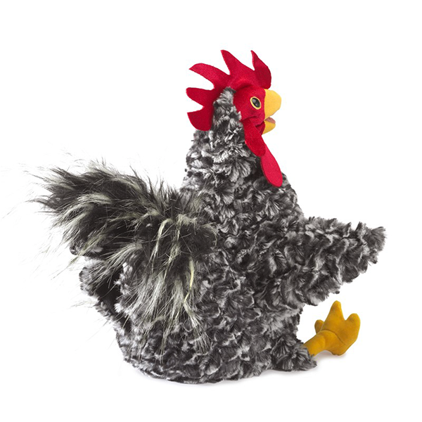 Folkmanis Puppets - Barred Rock Rooster