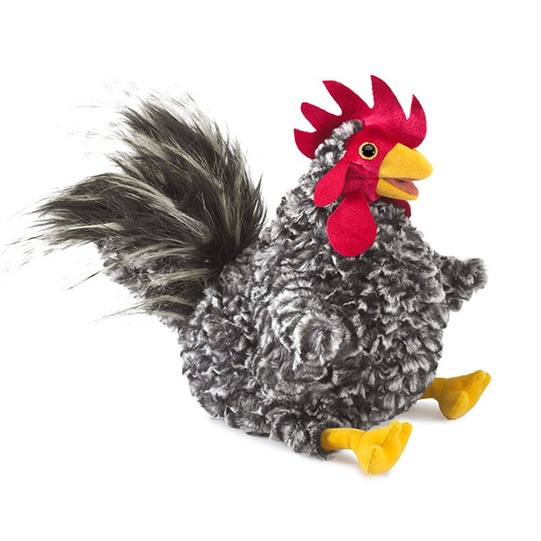 Folkmanis Puppets - Barred Rock Rooster