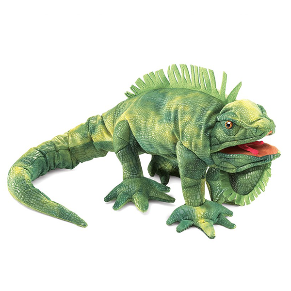 Folkmanis Puppets - Iguana Puppet