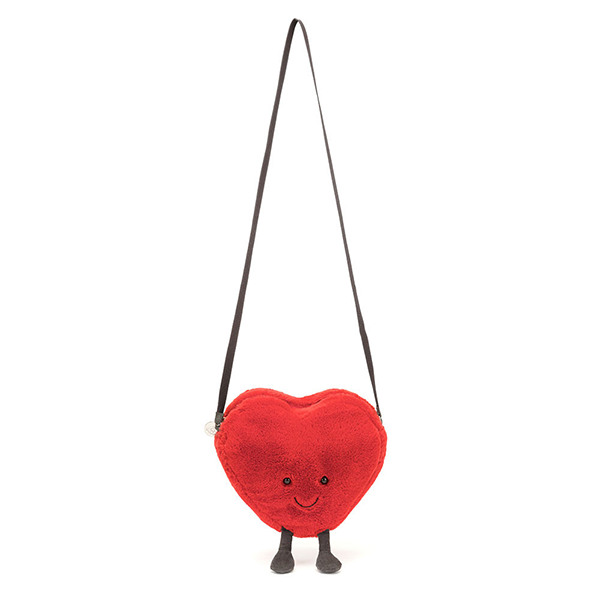 Jellycat Amuseables Red Heart Bag