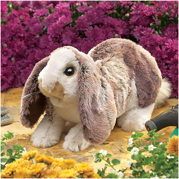 Folkmanis Puppets - Baby Lop Rabbit